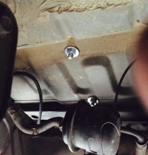 tornillos de soporte de tanque - geo tracker